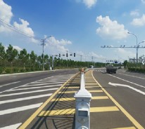 在建中的阜陽市臨泉縣高鐵片區、新泉大道、古沈大道等工程